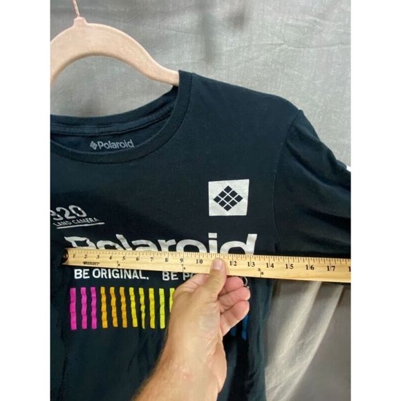 Polaroid Shirt Women Small Black Long Sleeve Pullover‎ Ladies. - Picture 9 of 9